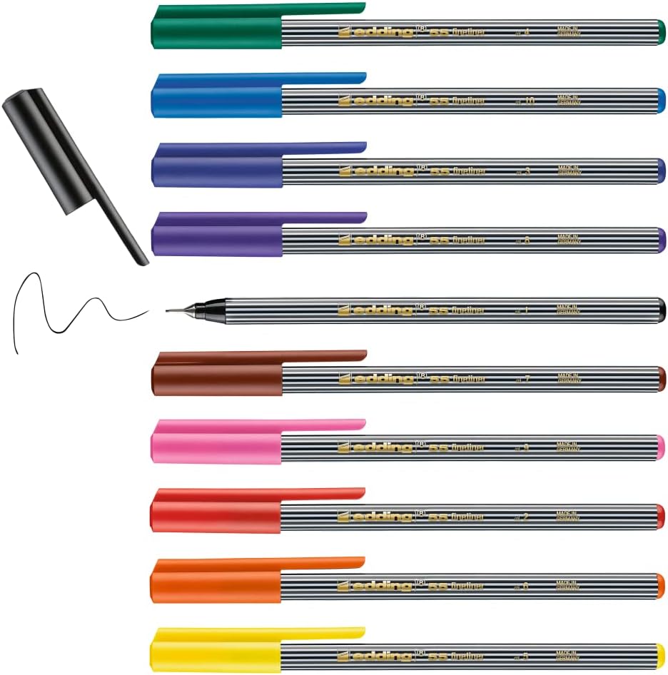 Edding 55 fineliner | grijs | 0,3 mm