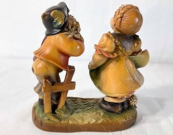 人形 彫像 イタリア オブジェ 置物 インテリア 工芸品 美術品 A1247