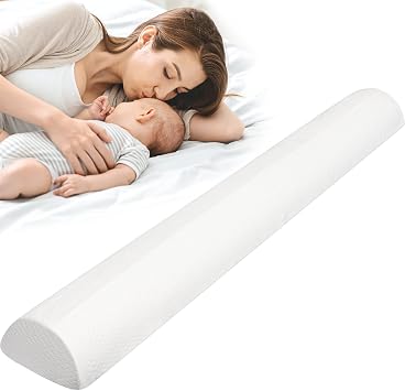 Foam Bed Guard for Toddlers, 50in Long Memory Foam Bed Bumper