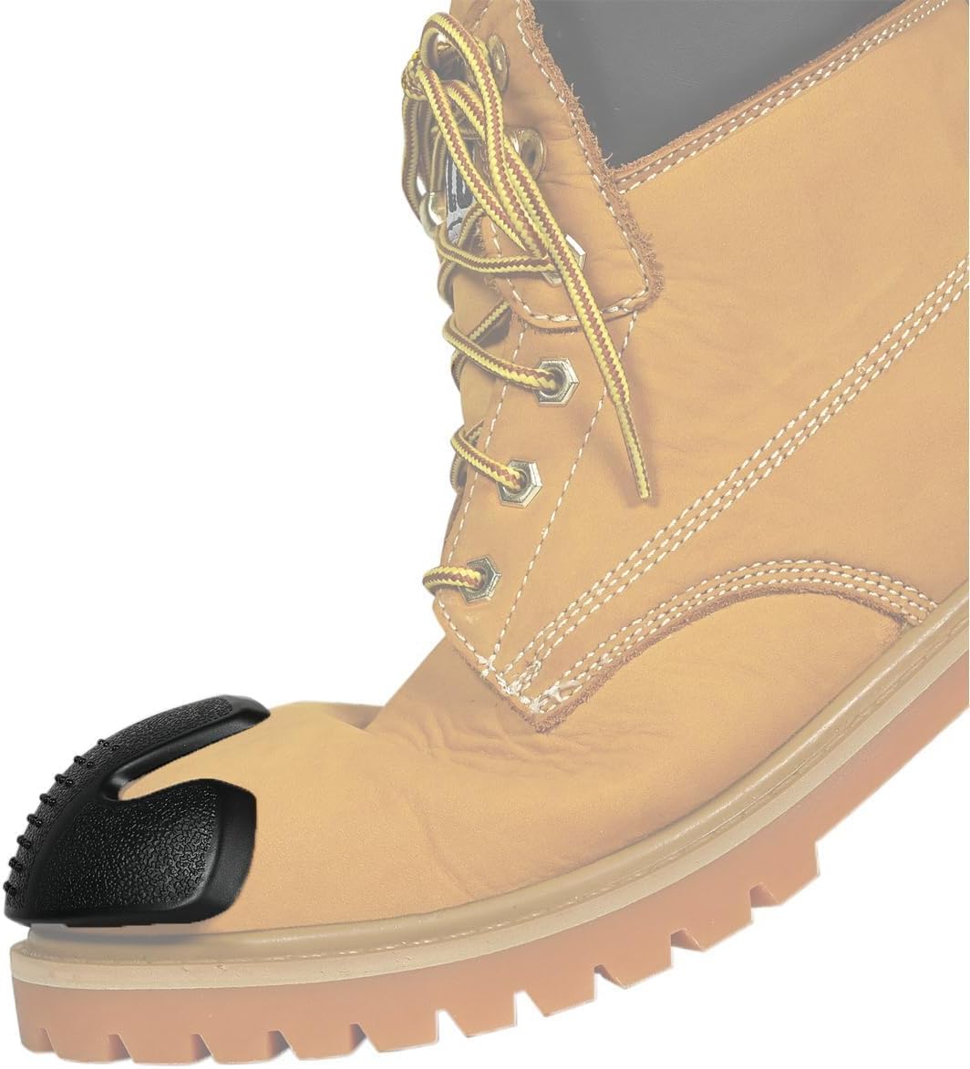 Rugged Blue - Boot Toe Guard | Work Boot Toe Protector | Shields Shoes from Abrasions & Impacts | Easy-to-Apply Adhesive with Super Strength Cement & Sandpaper | | Durable Solution | 1 Pair