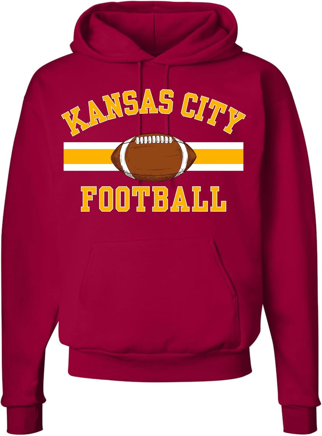 National Football US City League Teams Hooded Sweatshirt | USA Sports Fan Gameday Watching Stadium Hoodie