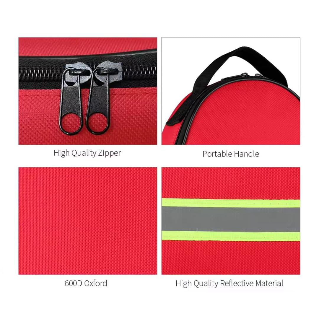 Kit Sécurité et Accessoires Auto - Triangle de Signalisation, Gilet Jaune, Gants de Protection, Sangle de Traction, Brise-Glace, Lampe Dynamo Rechargeable, Câbles de Batterie, Disque de stationnement