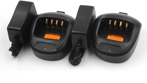 Miniatura 7 de Paquete de 2 cargadores de batería rápidos CH10A03 para radios portátiles HYT TC-610 TC610S BL2001 BL1204 Hytera TC620 Radios portátiles de dos vías