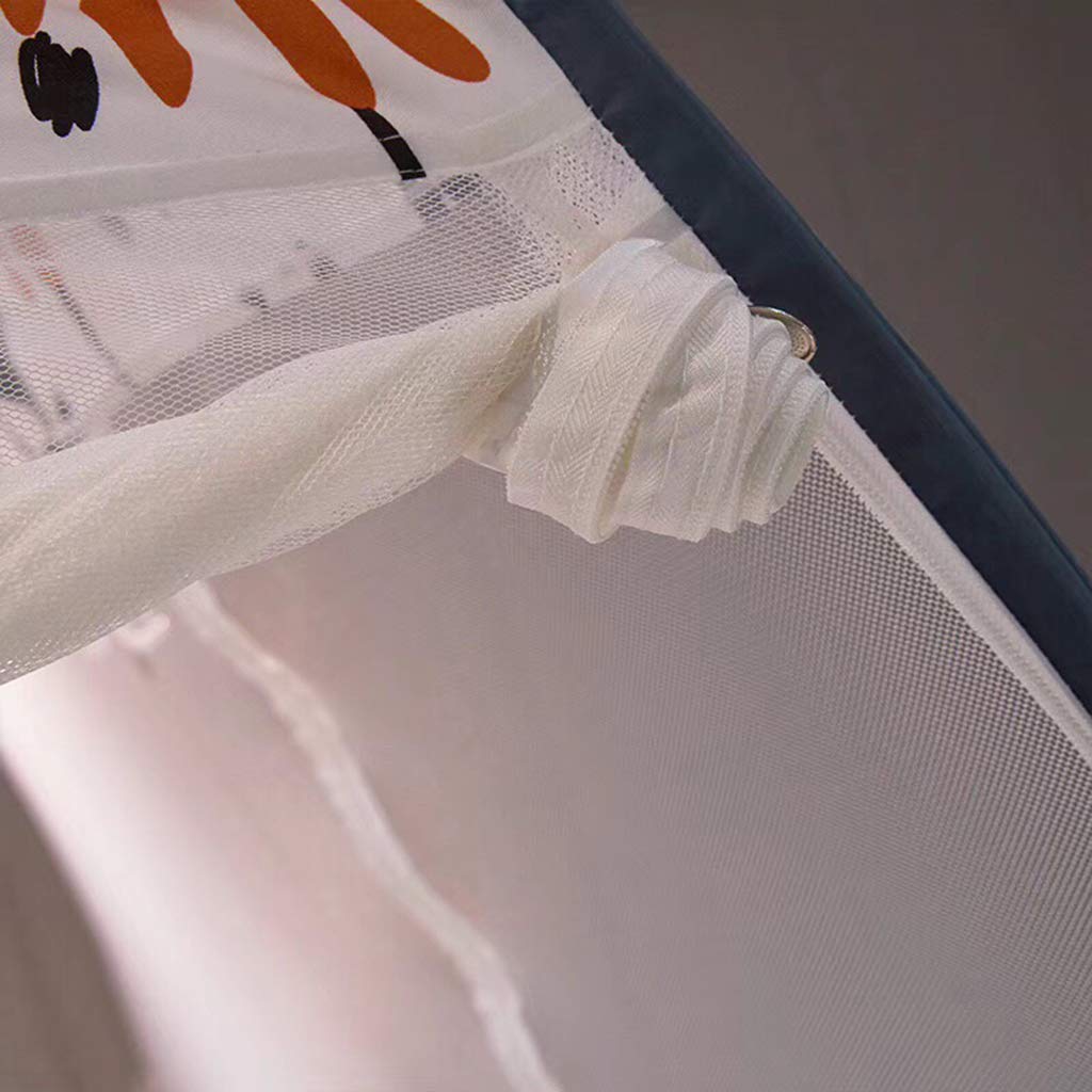 Zanzariera pieghevole senza installazione, zanzariera pop-up da viaggio portatile, tenda da campeggio pieghevole per zanzariere a porta singola Zanzariere a cupola facili