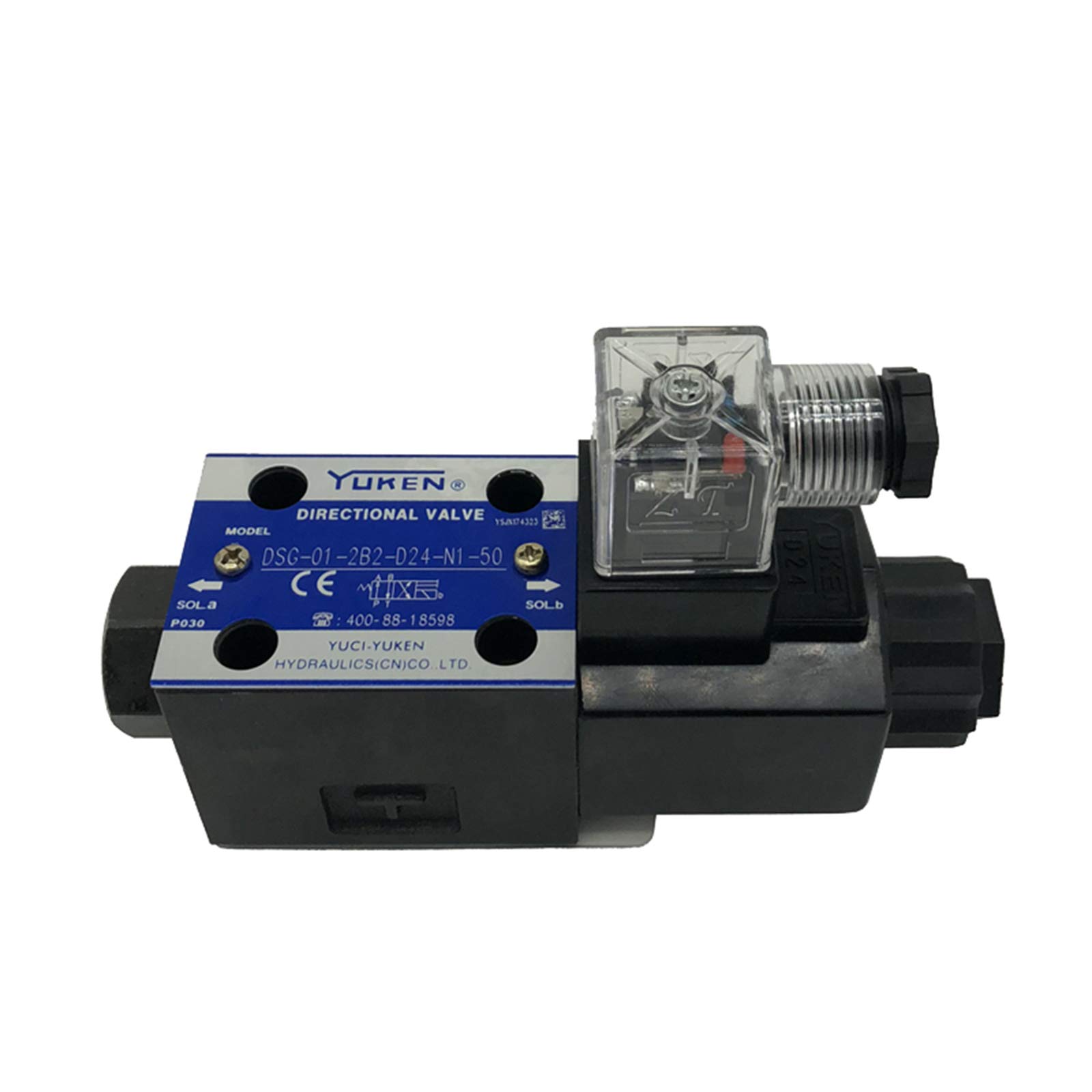U。 a d01*2 Carus Tool YUKEN DSG-01-2D2-A110-50 Solenoid Valve New