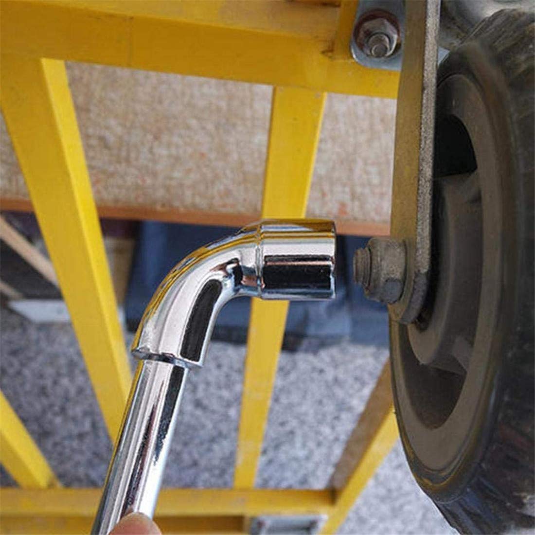 Set Chiavi Esagonali 9 Pezzi 8-19mm - Chiavi A L Con Custodia, Metrica, Per Auto E Casa - Foto 7