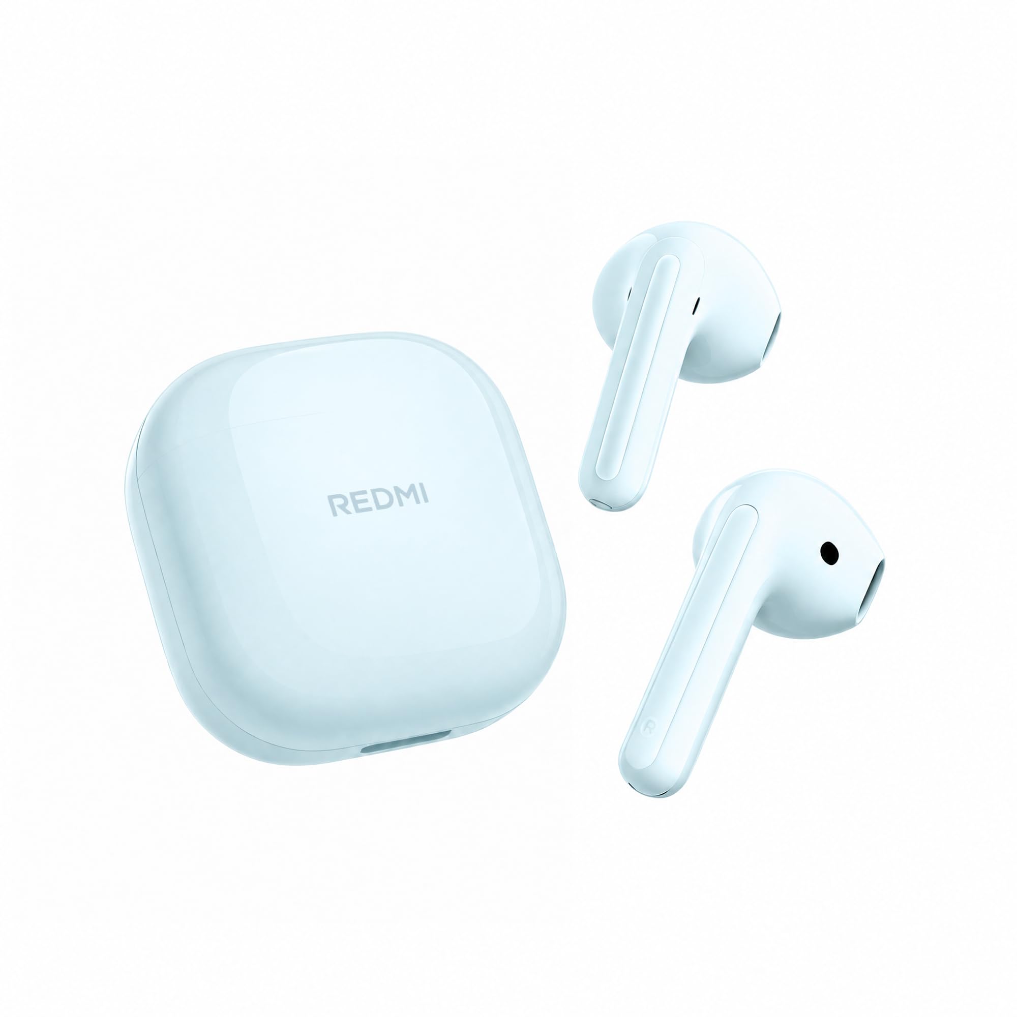 Redmi Buds 8 Active Wireless Earbuds, Semi‑in‑Ear Design, 14.2mm Titanium Driver, Dual‑Mi…
