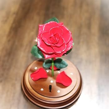 美女と野獣　魔法のバラ 美しすぎる『美女と野獣』の魔法のバラ！日比谷花壇 ディズニー