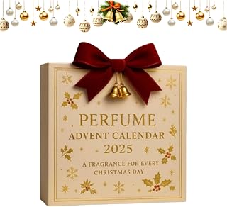 Advent Perfume Calendar 2025, Perfume Advent Calendar 2025 for Women, Travel-Size Perfumes - Holiday Countdown Calendar (1pcs)