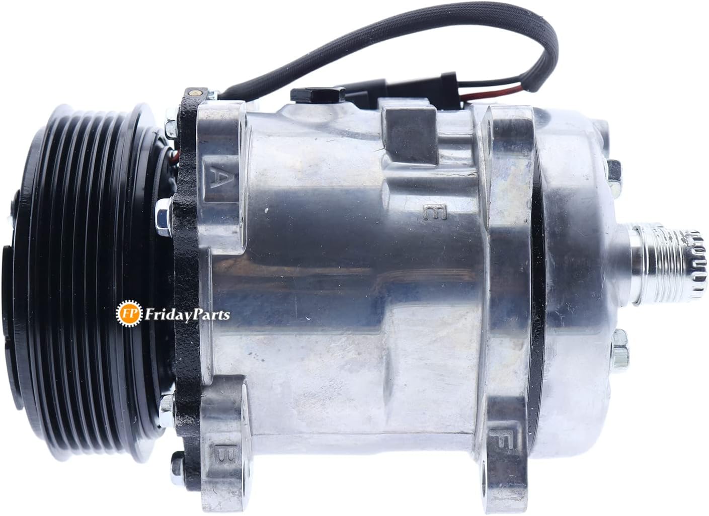 FridayParts A/C Compressor 7363375 7279630 7221032 Compatible for Bobcat Skid Steer Loader T740 T750 T770 T870