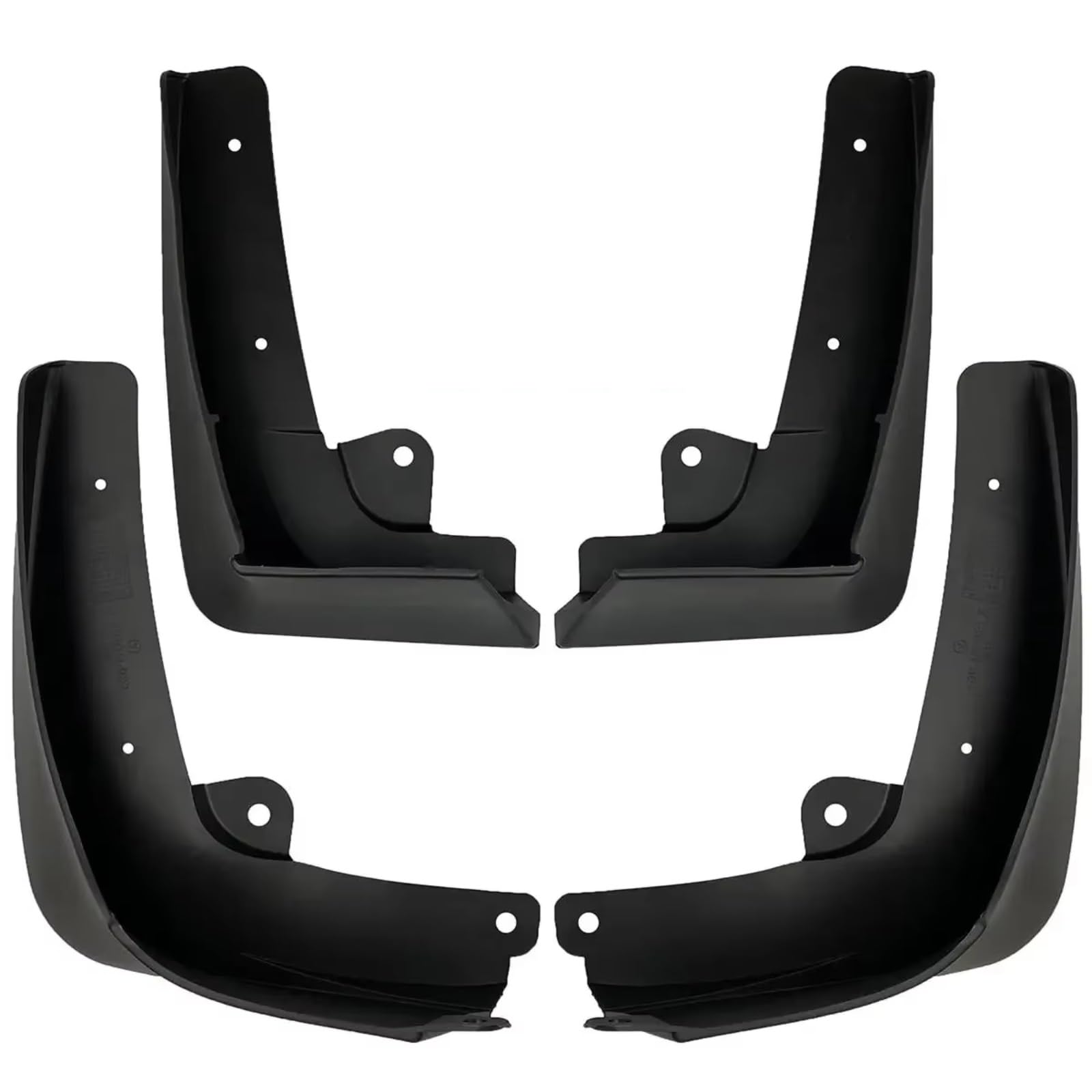 Guardabarros para Model X delanteros y traseros: accesorios de protección exterior 6