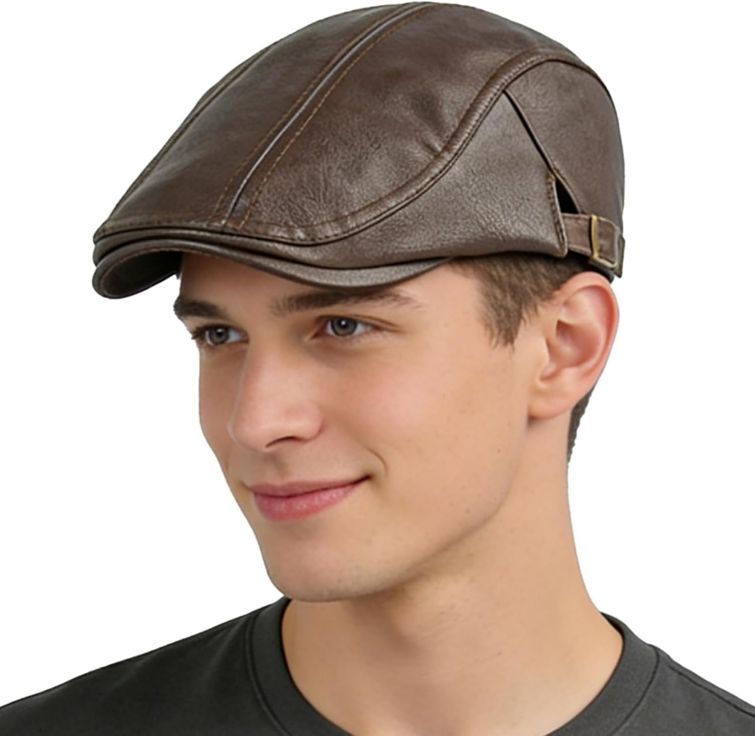 Heren klassieke winter petten: BOEREN PLATTE PET