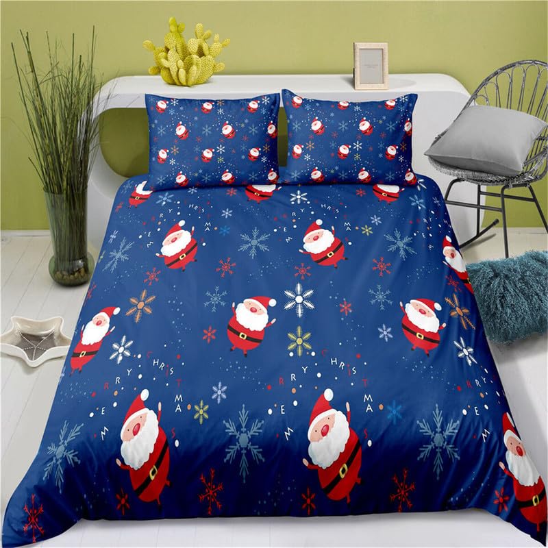 Funda nórdica cama 90 de microfibra infantil azul marino 155x220 cm con almohada