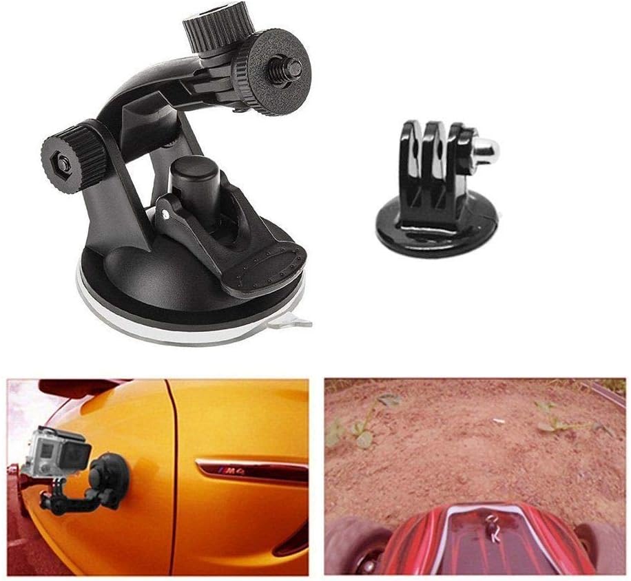 Navitech 18-in-1 Action Camera Accessories Combo Kit with EVA Case Compatible with Sony HDR-AS50 | Sony HDR-GW66VE/WC.CEN | Sony HDR-MV1Sony RX0