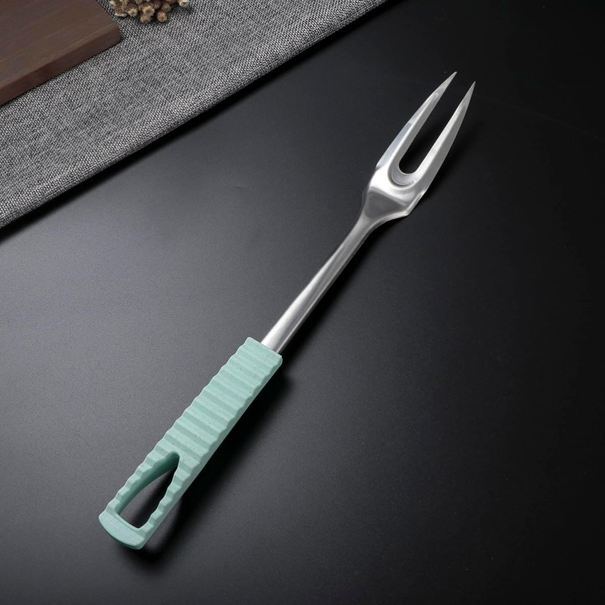 Meat Fork Carving Fork Stainless Steel Serving Fork for Kitchen Use