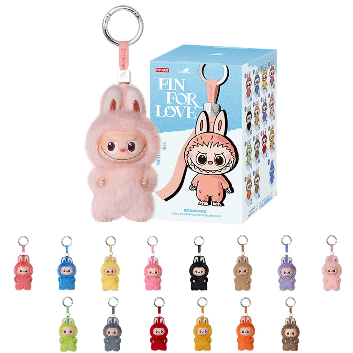 Amazon.co.jp: POP MART THE MONSTER PIN FOR LOVEシリーズ ぬいぐるみ