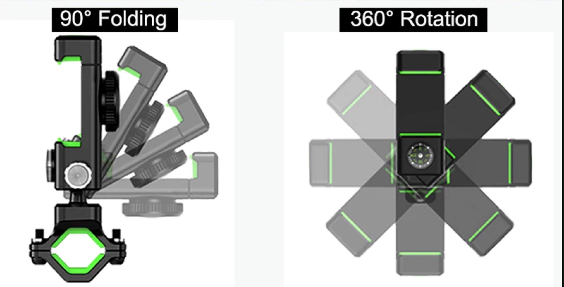 Soporte Universal V2 de Carro de Golf para Teléfono Móvil/GPS/Golf Trolley Smartphone Holder/para Todo Tipo de Smartphones