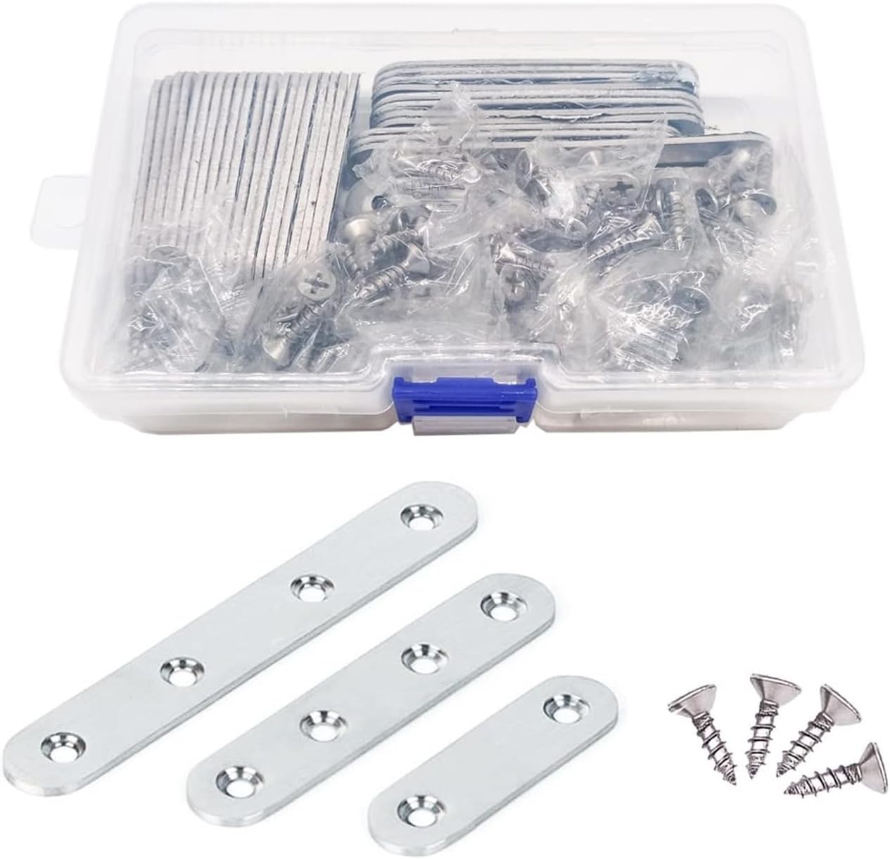 Mending Plate 35 PCS Stainless Steel Straight Joining BrMLK MLK with Scre...