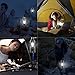 maxin Solar Camping Lantern, Water Resistant Portable Rechargeable LED Solar Collapsible Camping Lantern Flashlights Torch for Emergency, Hurricane, Storm, Power Outage,Outdoor