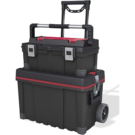 Ridgid Professional Tool Storage Cart And Organizer Stack 3 Tool Box Combination Amazon Com