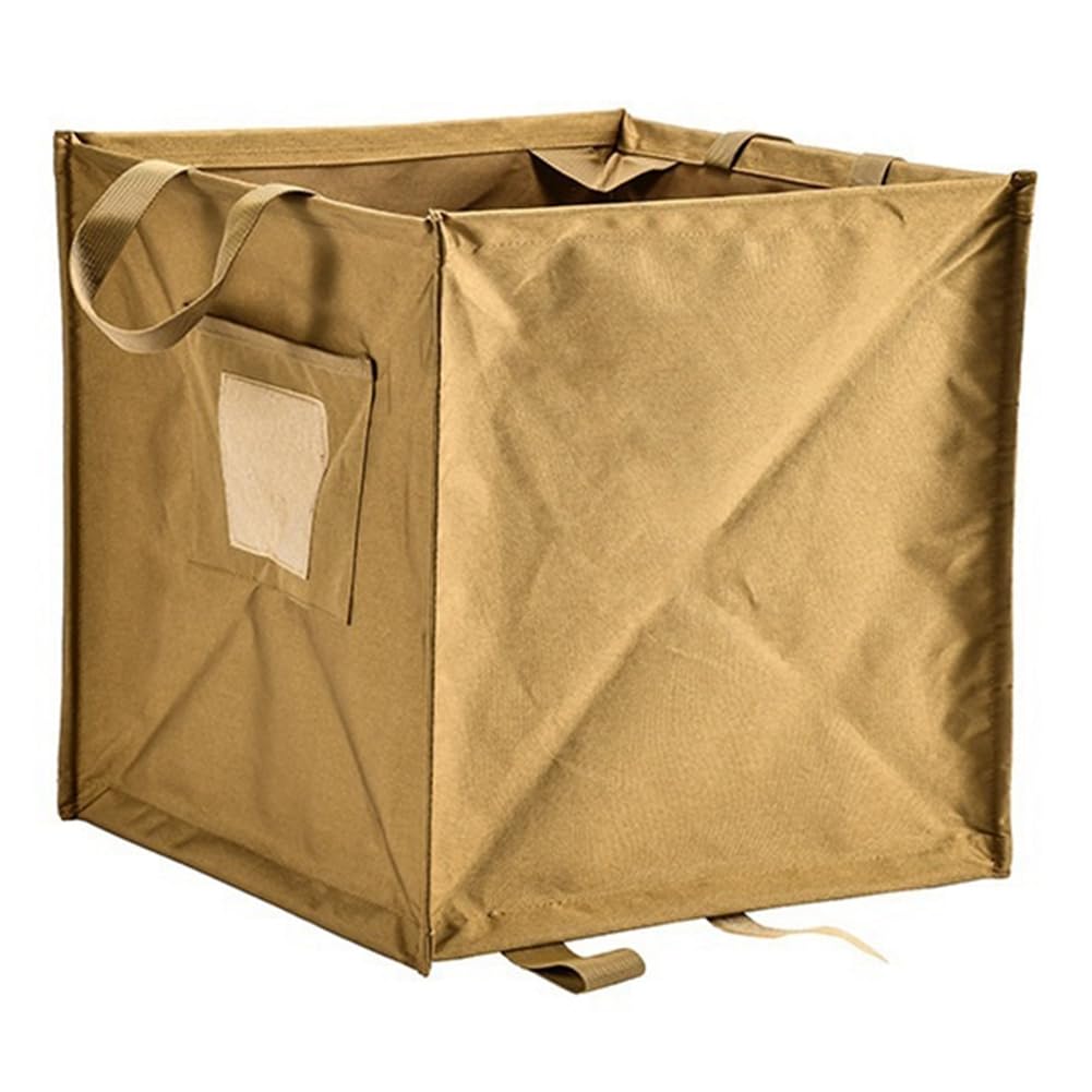 CTRLZS Storage Box Folding Triangle Trash Can Camping Equipment Storage Box Picnic Portable Large Capacity Storage Box B