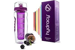 Hydracy Fruit Infuser Water Bottle: Elevate Your Hydration with Delicious, Nutrient-Rich Fruit Infusions
