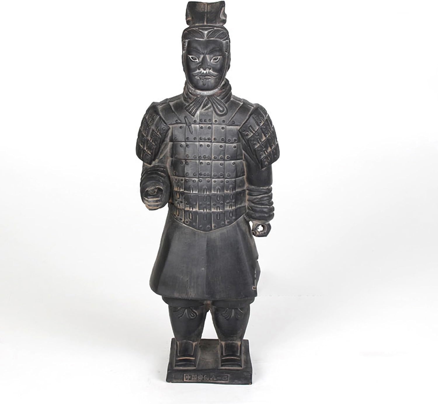 中国古代兵士像 置物 2体セット 彫刻像の装飾的な兵士、古代中国の秦