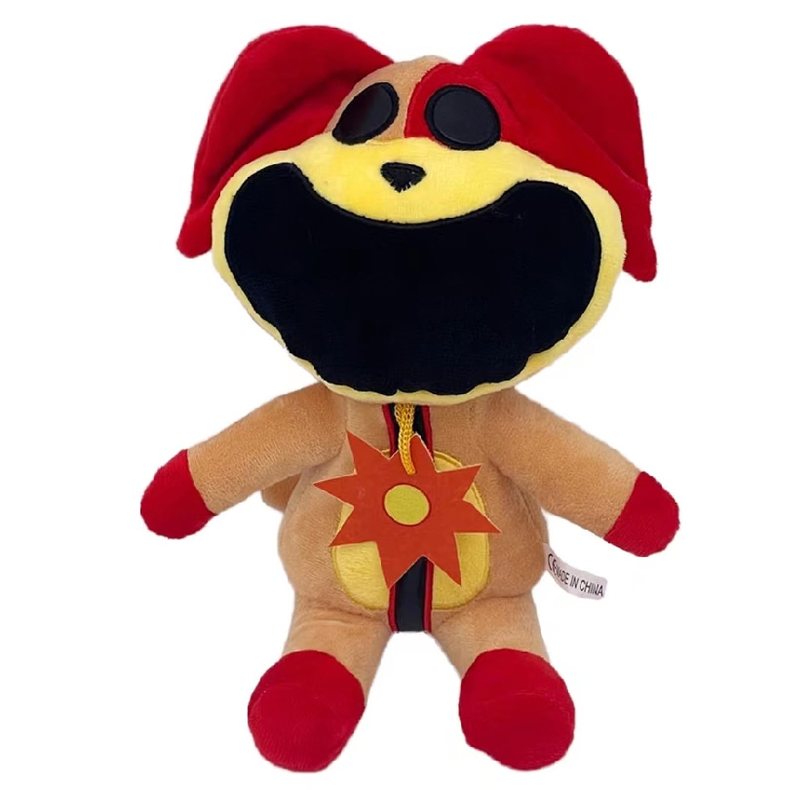 Smiling Critters Plush Toy, Funny Smiling Critters Pillow Children's Room Decoration, Cute Smiling Critters Cat Nap Catnat Accion Doll for Kids and Adults, Birthday and Christmas (C)