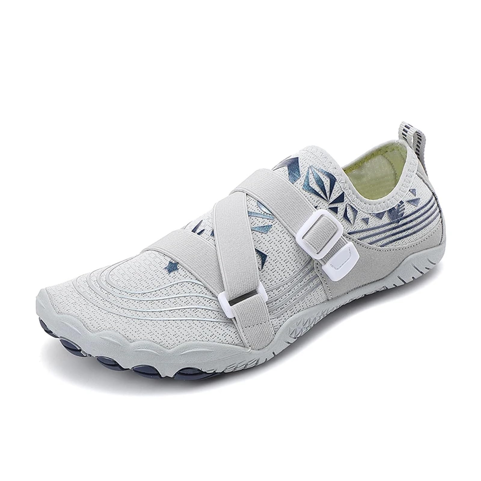 Scarpe a Piedi Nudi Scarpe da Uomo e da Donna for Sport Acquatici, Nuoto, Spiaggia, Scarpe da Acqua ad Asciugatura Rapida, Scarpe da Esterno, Sandali Traspiranti a Piedi Nudi(Gray,39)