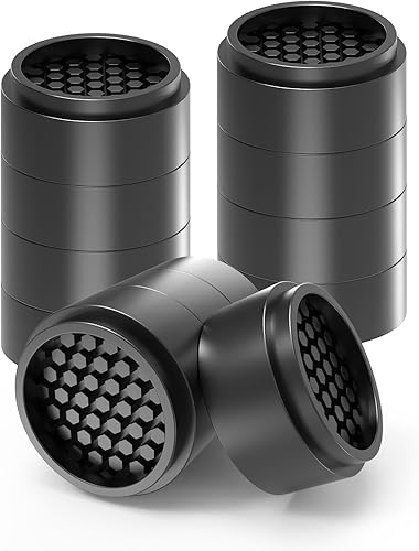 Ezprotekt Elevadores de muebles redondos ajustables de 1 pulgada, elevadores apilables para muebles que crean una altura adicional de 1, 2 o 3