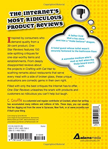 One-Star Reviews: The Very Best Reviews of the Very Worst Products