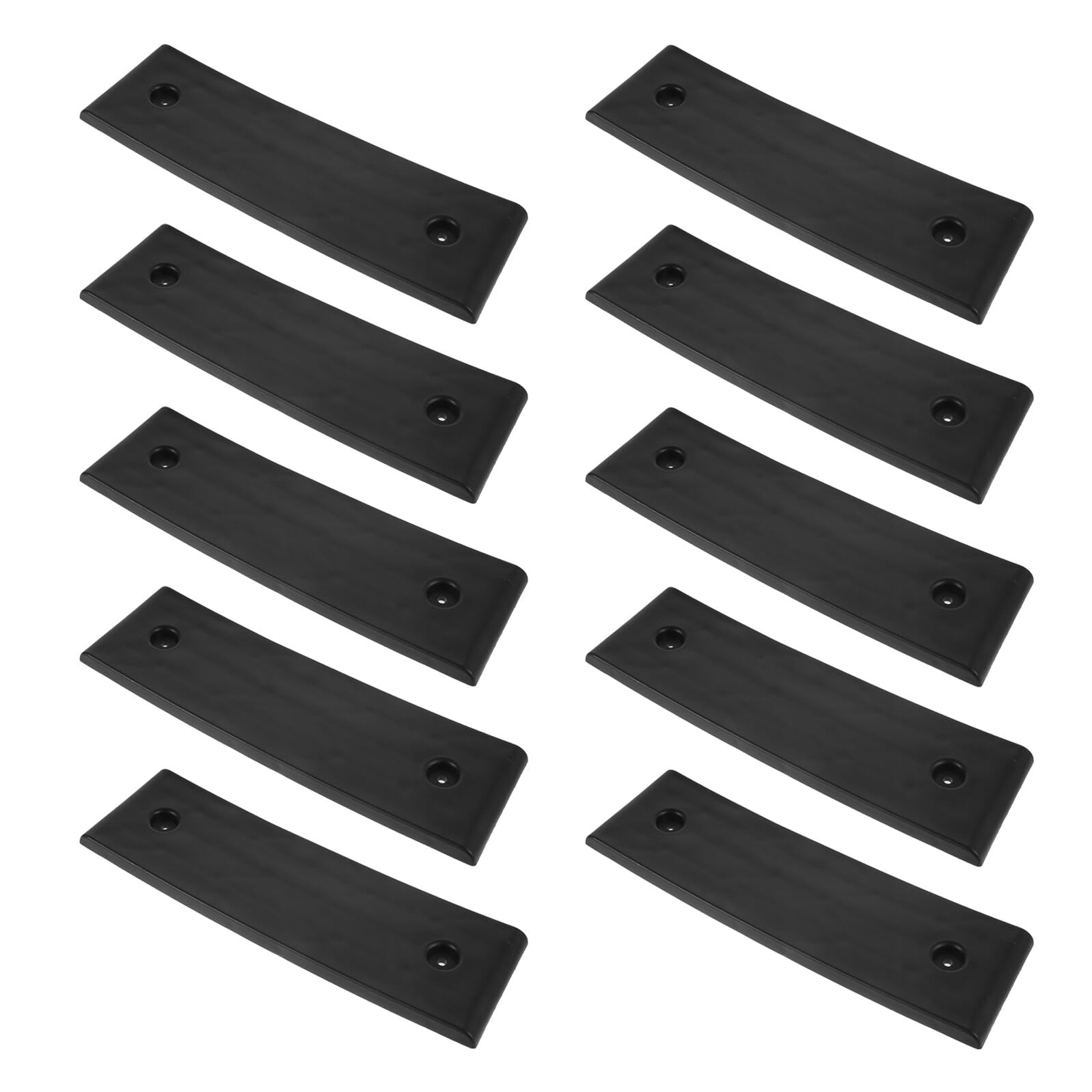 10 Stück Teiliges Bootstrailer Doppel Bett Gleitpads rutschfeste Wetterfeste Bootsanhänger Auflagen für Stabile Ladung und Einfache Montage für Bootstrailer Lagerung und Schutz