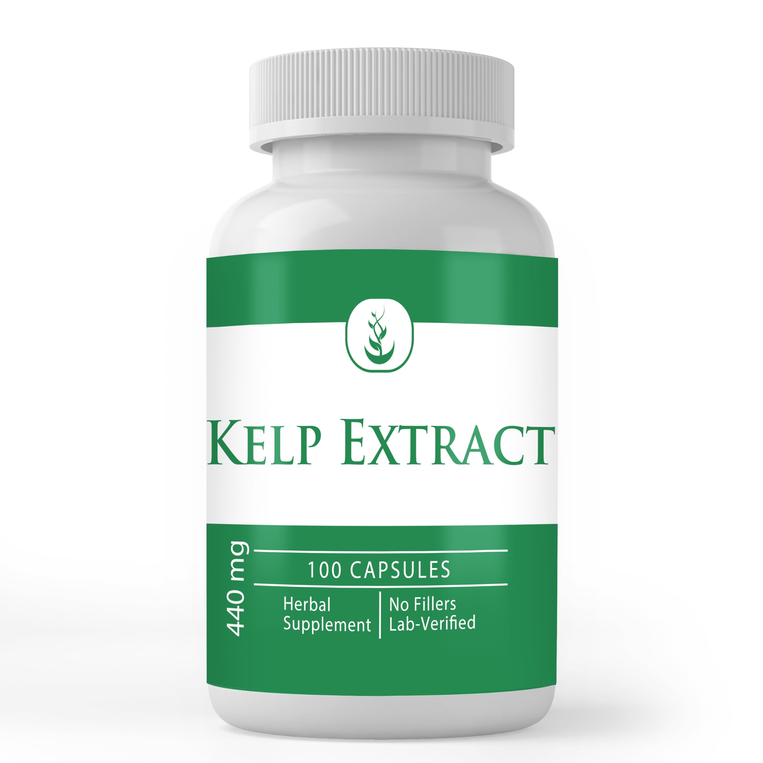 Pure Original Ingredients Kelp Extract, (100 Capsules), Pure, No Additives Or Fillers, Lab Verified 100 Count (Pack of 1) Green