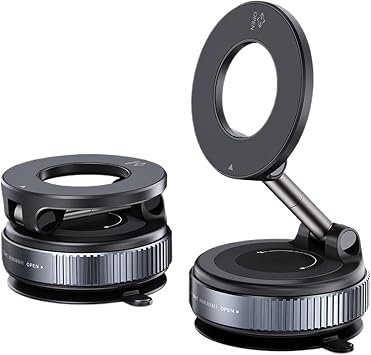 X68 Car Stand Mechanical Vacuum Suction Cup Rotate 360 Strong Magnetic Adsorption Bracket Navigation Universal Holder