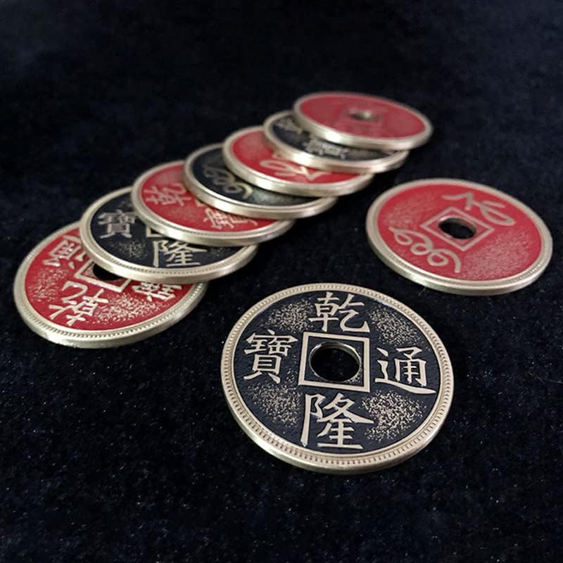 SUMAG Super Chinese Coin Set Magic Tricks Morgan Size Coin Vanish Magic Magician Close up Illusions Gimmicks Mentalism Props