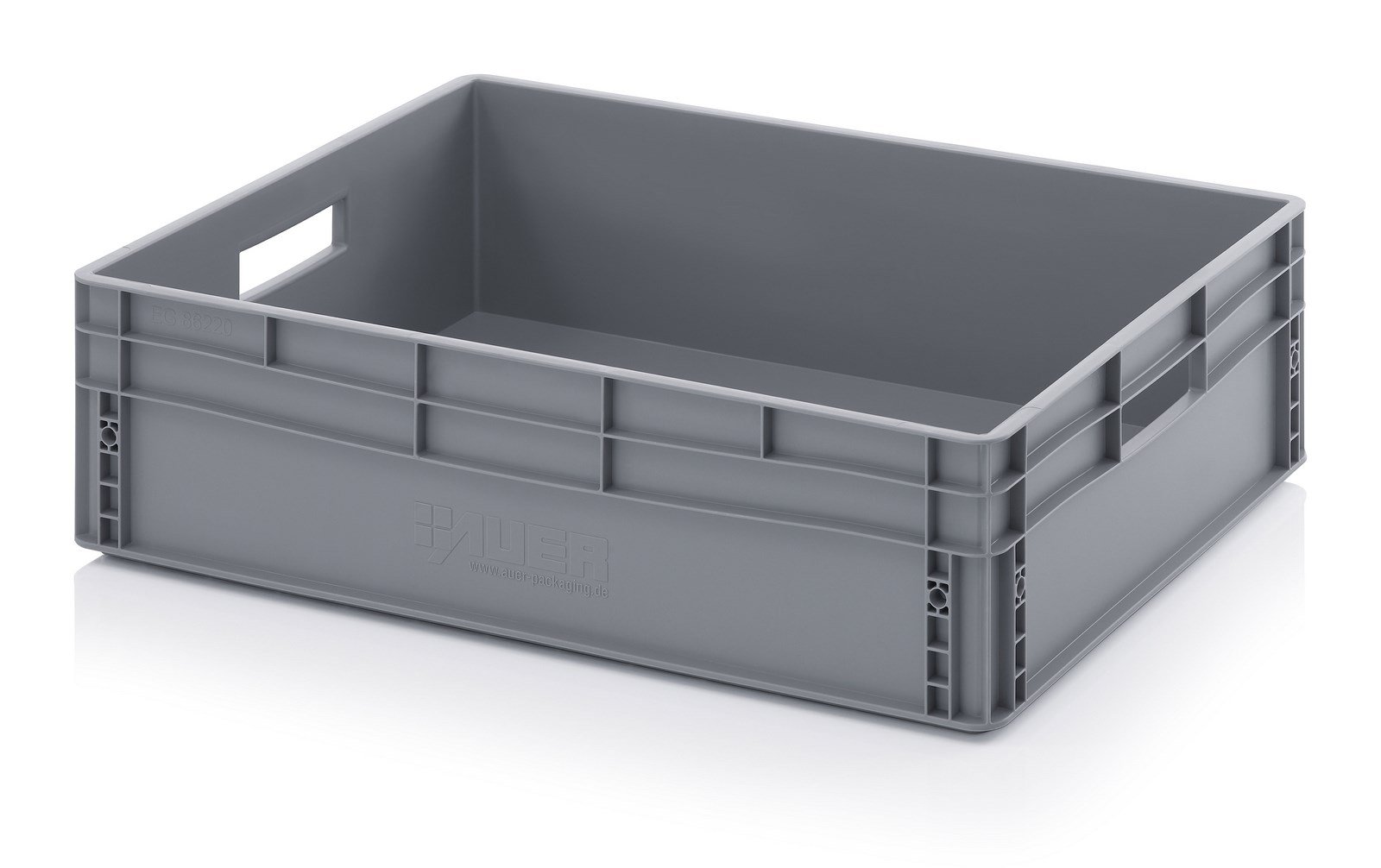Auer Packaging 4x Eurobehälter 80 x 60 x 22 inkl. gratis Zollstock 4er Set