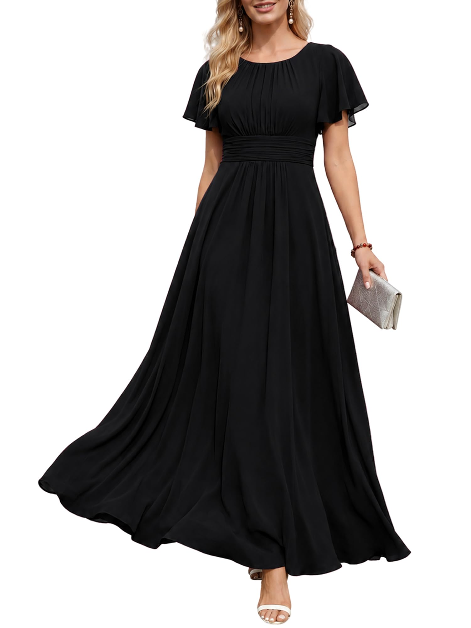 Ever-Pretty Chiffon Empire Dress