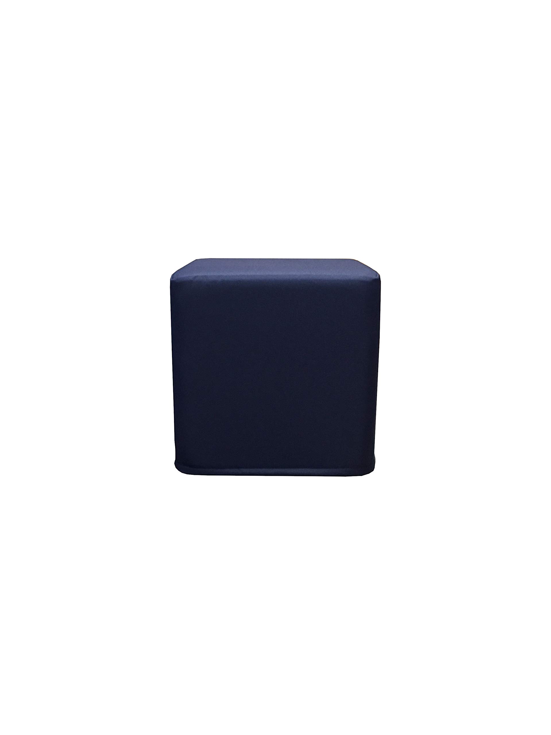 Modulo 6-DB Pufa VERONA 30 poggiapiedi blu scuro 30 cm x 30 cm x 30 cm