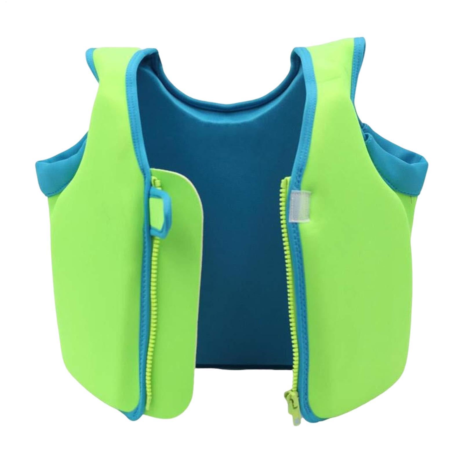 Schwimmweste für Kinder, Trainingshilfe mit leichtem verstellbarem Schutz, Kinder-Schwimmjacke für Wassersport, für Pool, Strand, Unterricht, Segeln, Wasserpark