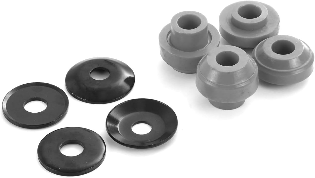 Metrix Premium Chassis Parts - Front To Frame Strut Rod Bushing Kit Fits 99-04 Chrysler 300M, 94-01 LHS, 94-96 New Yorker, 86-95 Mercury Sable, 88-02 Lincoln Continental, K8516, Made in Europe