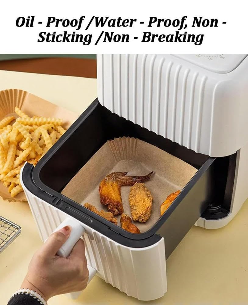NYSDM Kitchen Air Fryer Paper Specjalny papier Akcesoria do pieczenia Papier odporny na olej Mata do pieczenia nieprzywierająca Talerz do grilla