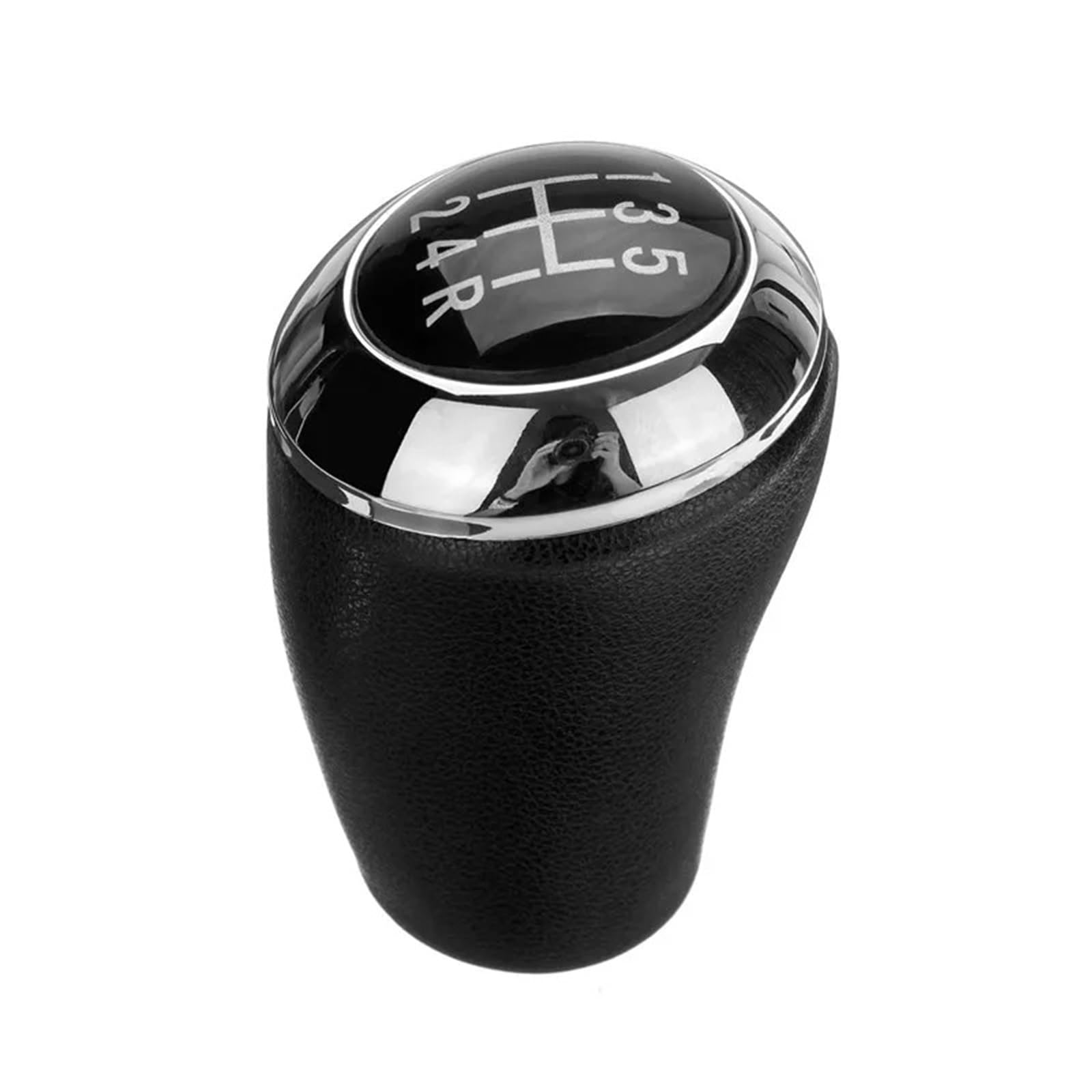Jxewmtmc 5-Speed For Mazda 3 5 6 Cx-7 Mx-5 Gear Shift Knob Mt Leather Coche Gearshift Shifter Lever Stick Pen Arm Gear Stick Shift Cover(5-Speed)