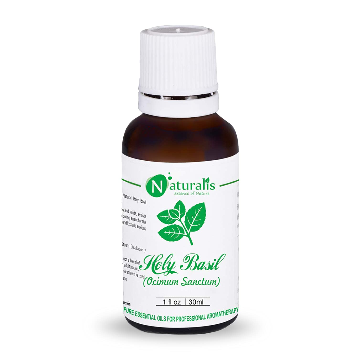 Naturalis Essence of Nature Holy Basil Essential Oil 100% Pure, Natural & Undiluted Therapeutic Grade for Mosquito Repellent, Aromatherapy, Relaxation - 30ml (B073CNPNX3) Amazon Price History, Amazon Price Tracker