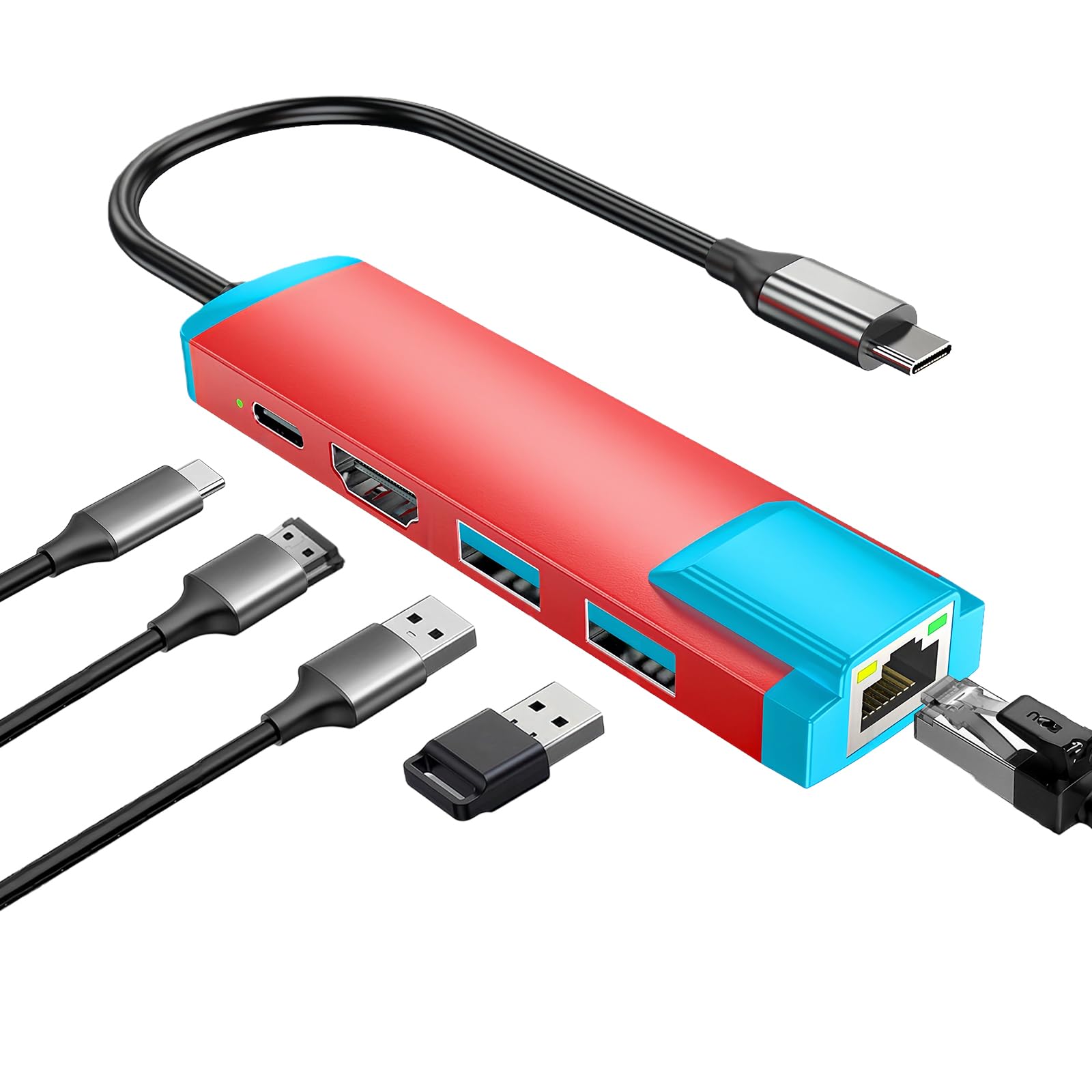 Amazon.co.jp: Switch 2用ドック【6 IN 1「22.0.0」対応】スイッチ 2