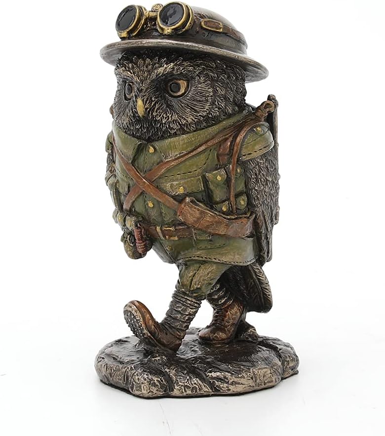 Veronese hand geschilderd Steampunk Scholar Chimpanzee Fantasy standbeeld