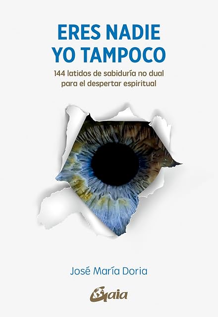 Portada de Eres nadie. Yo tampoco