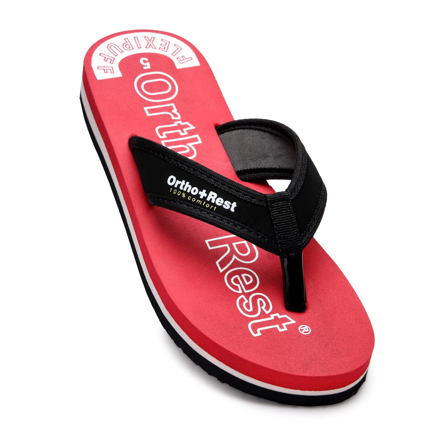 Ortho + RestComfort Extra Soft Ortho Slippers for Women | Orthopedic Doctor Chappal Footwear | Causal Flip Flops for Home Daily Use