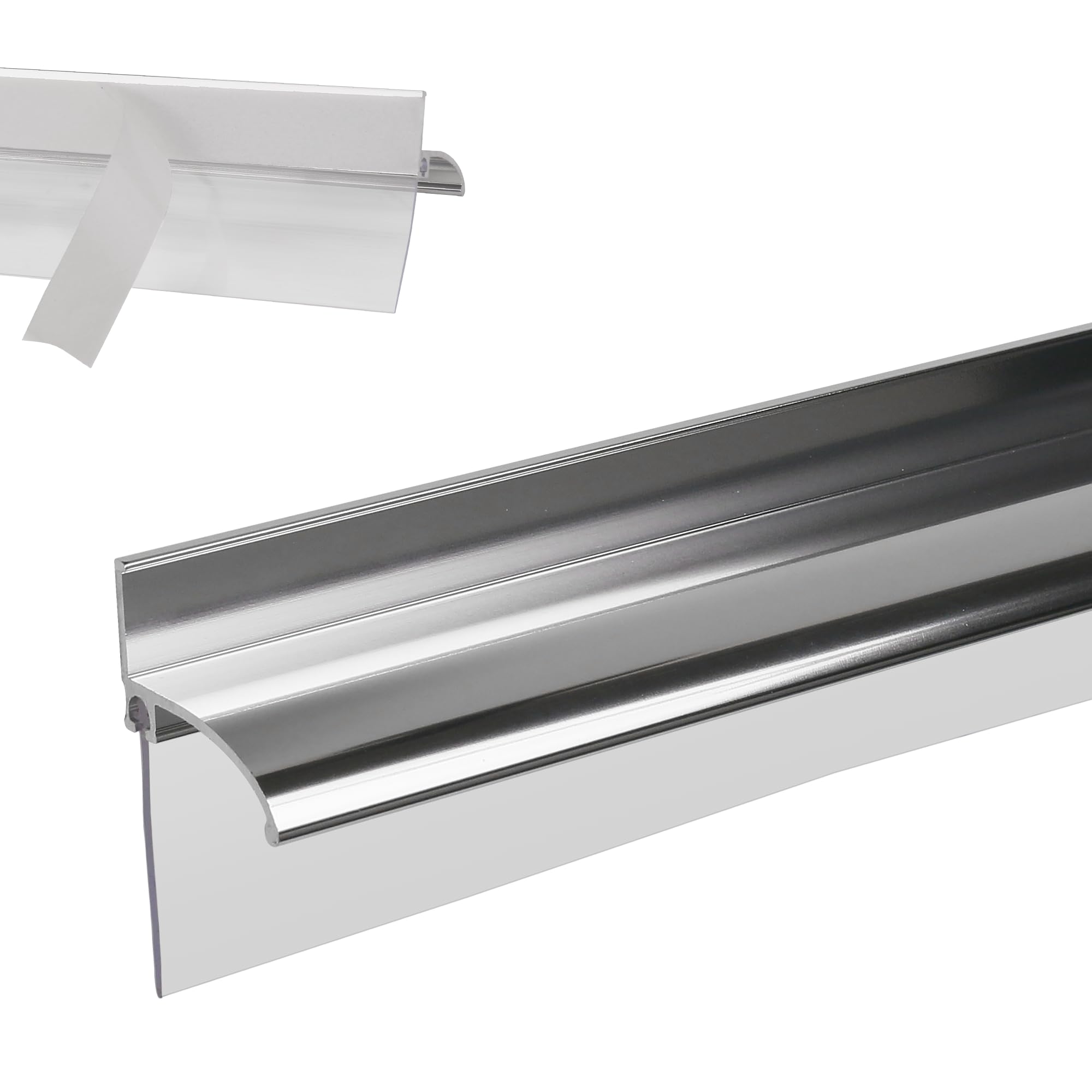Photo 1 of 3MIRRORS 25" Shower Door Drip Rail