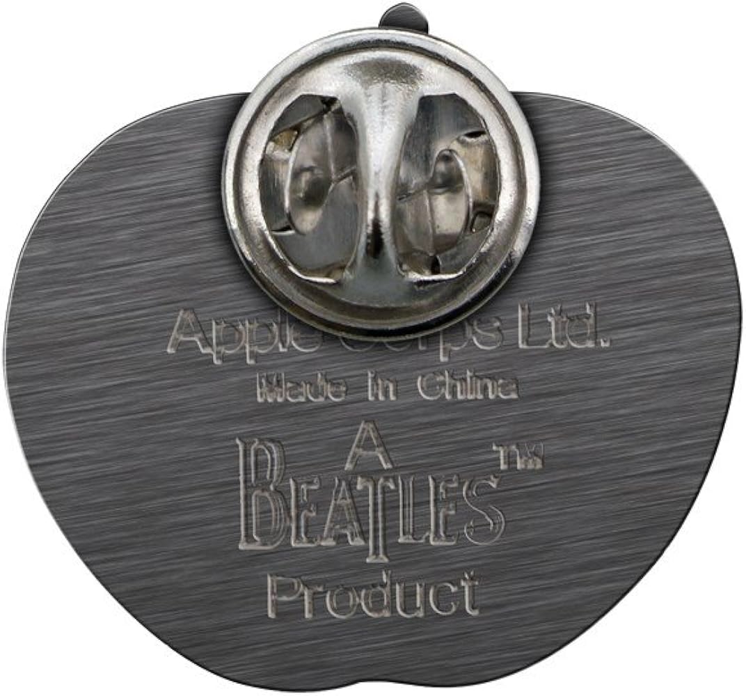 Amazon.co.jp: The Beatles Apple Logo 公式 Pin Badge : ファッション
