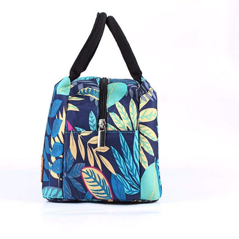 Sac Isotherme Repas MLPKOI - Pliable, Imperméable, 25x10x21 Cm, Pour école, Bureau, Pique-nique, Homme/femme